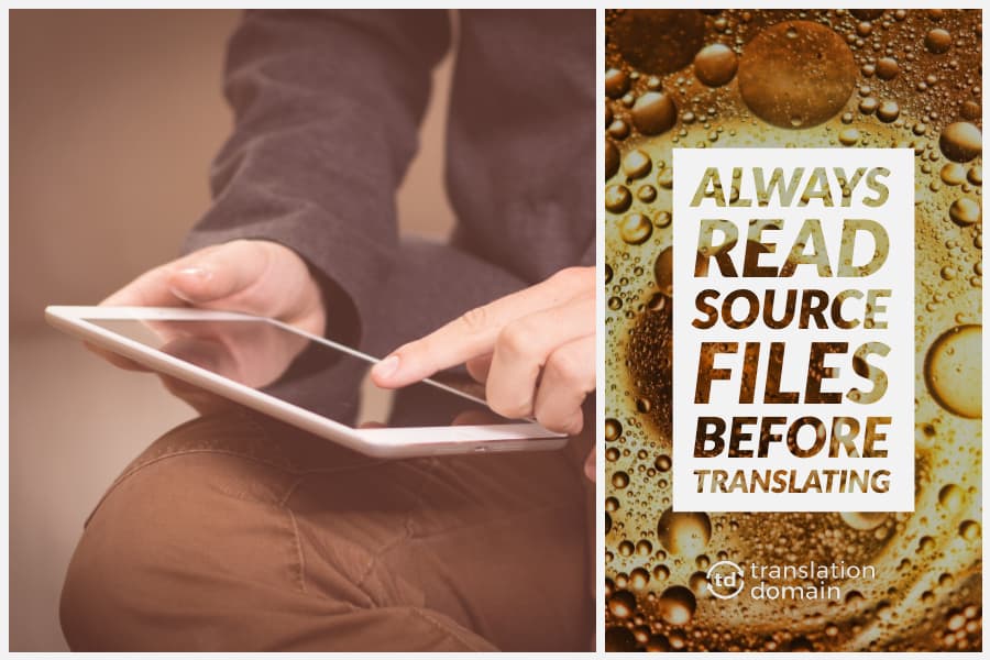 thumbnail showcasing the translation technique of reading source files multiple times